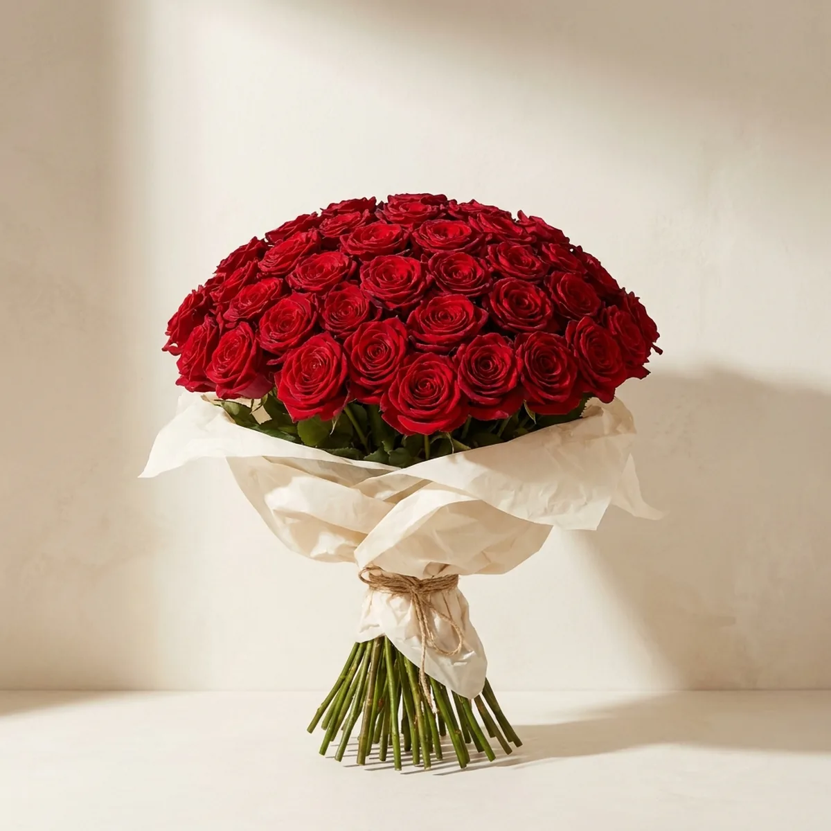 Gro&szlig;er Strau&szlig; aus roten Rosen
